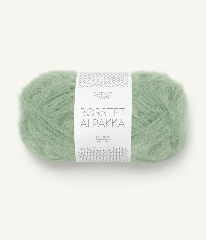 UT 8532 Børstet Alpakka Pistasj Is